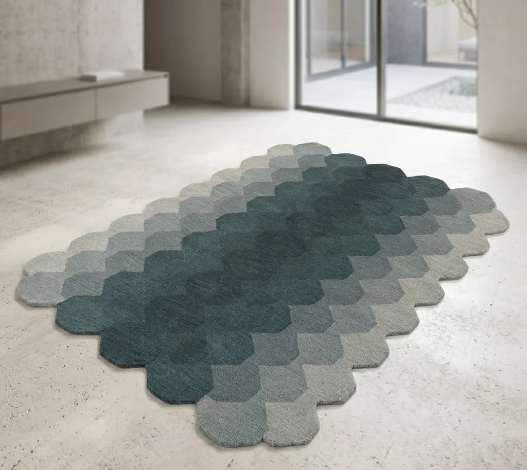 Hive 120cm x 170cm Teal