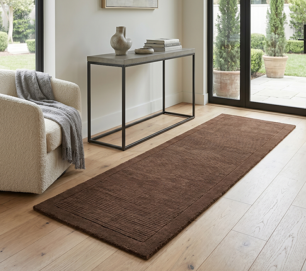 York 68cm x 240cm Chocolate