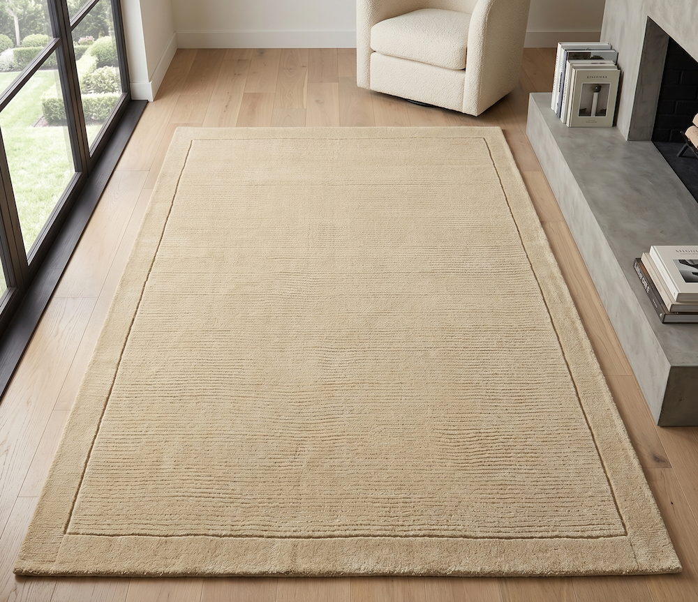 York 120cm x 170cm Beige