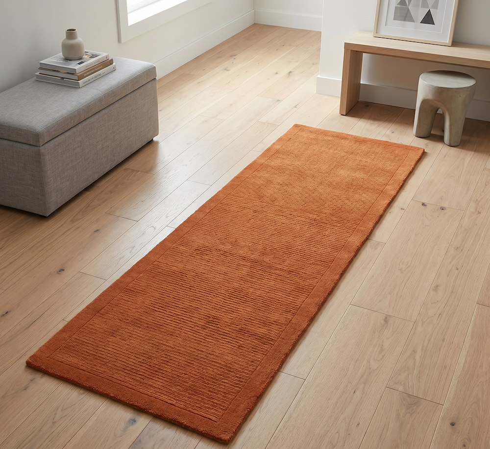 York 68cm x 240cm Terracotta